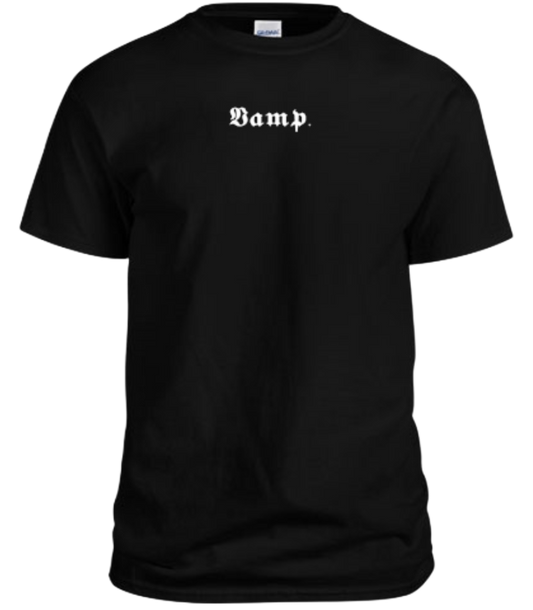 Goth girl vamp black tee