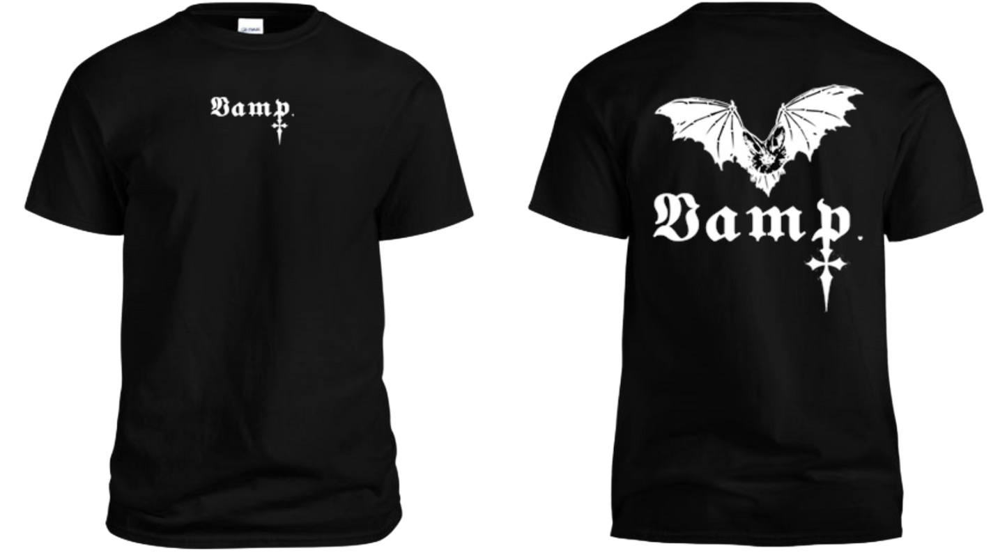 Gothic bat tee